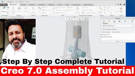 creo parametric 4.0 generic assembly with generic parts